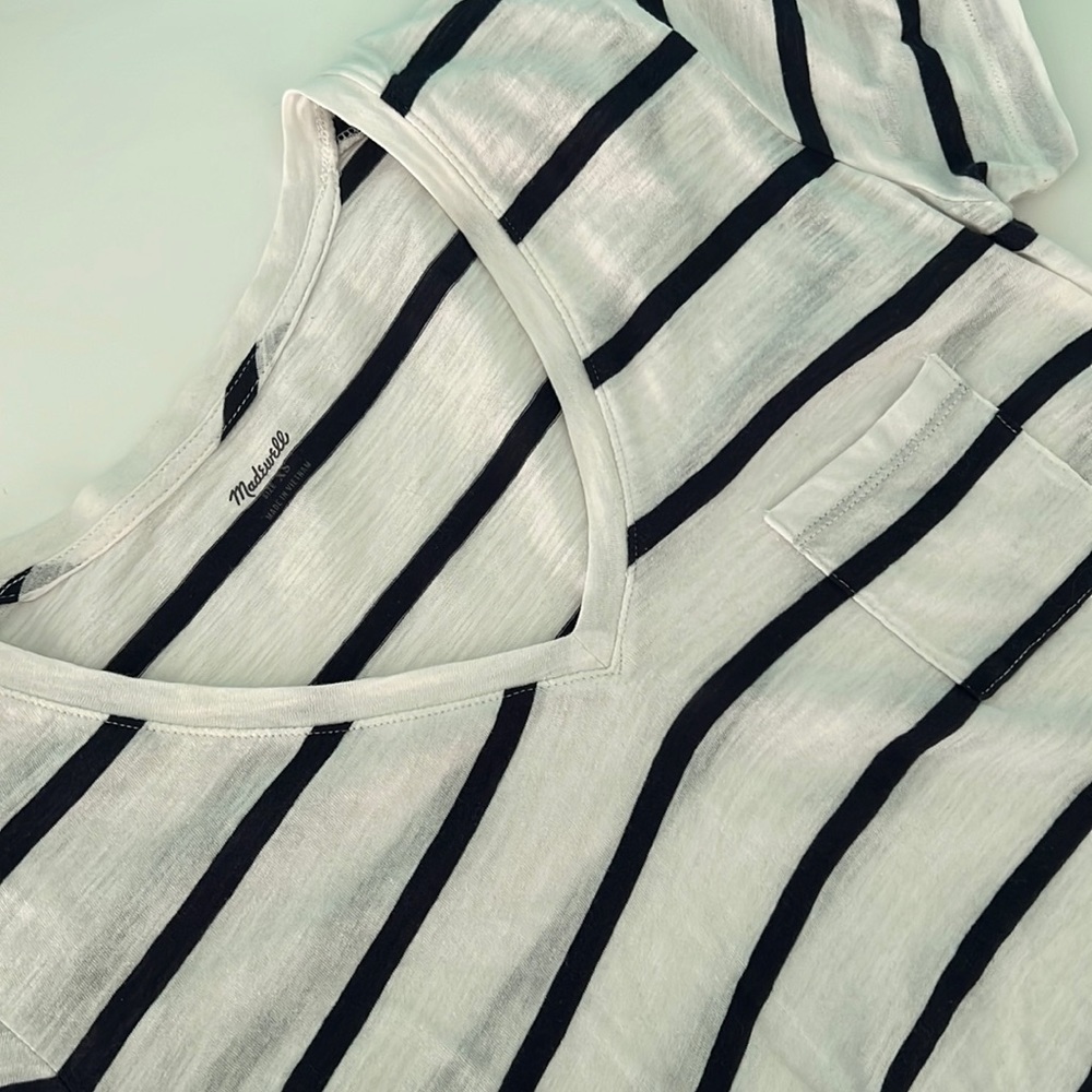Madewell Stripped Shortsleeved Shirt